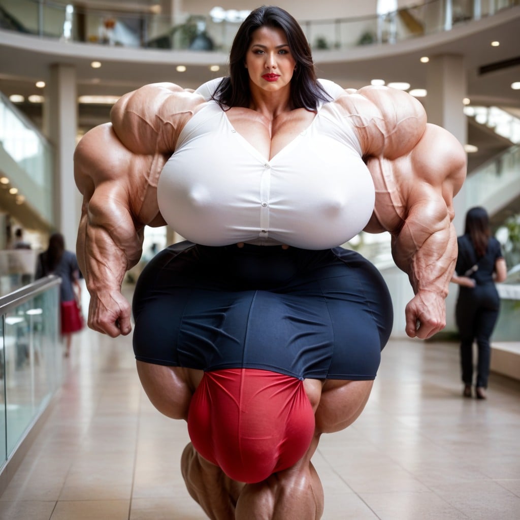 Gigantic, Muscular, Hyper Gigantic Huge Penis Shemale AI Porn