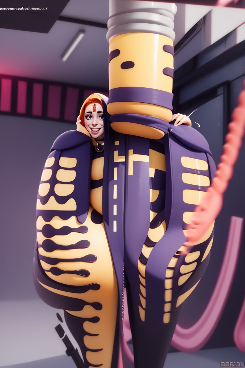 High Detail, Out Tongue, Hanged Hands Hentai AI Porn