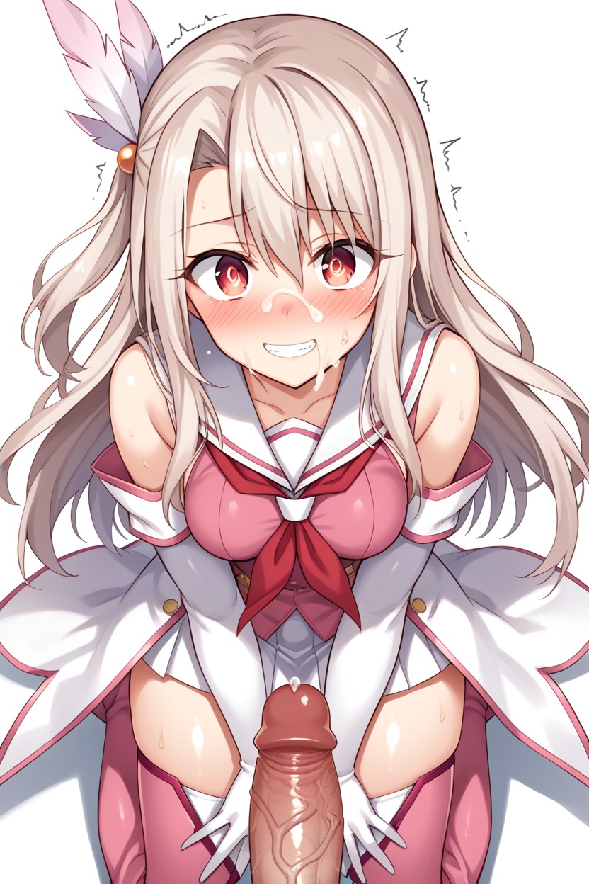 Hair Feathers, Water Eyes, Veiny Penis Hentai AI Porn