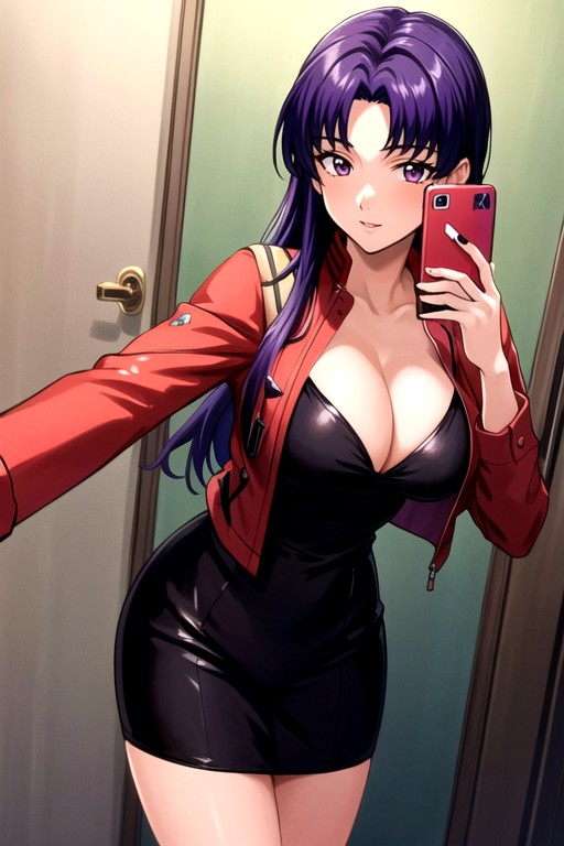 Camel Toe, Misato (evangelion) , SelfiePorno AI Hentai