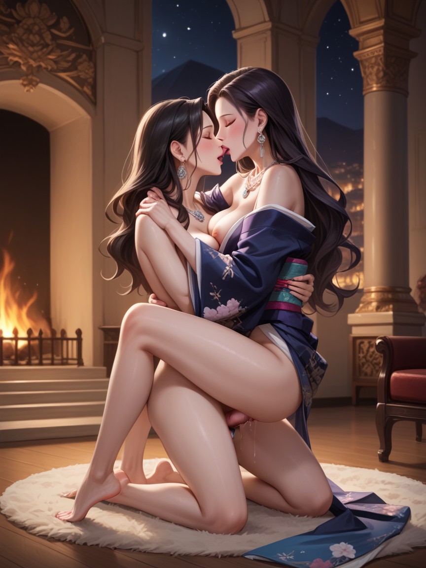 Long Hair, Skinny, Carpet Hentai AI Porn