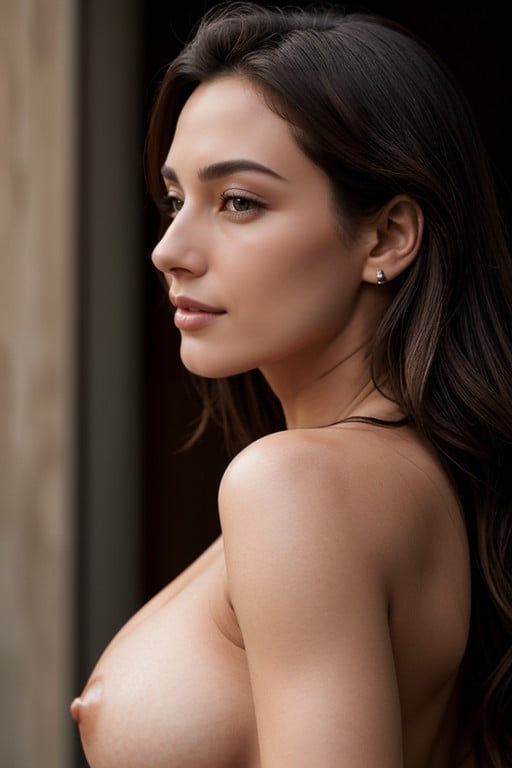 Close Up, Muscular, Sideboob AI Porn