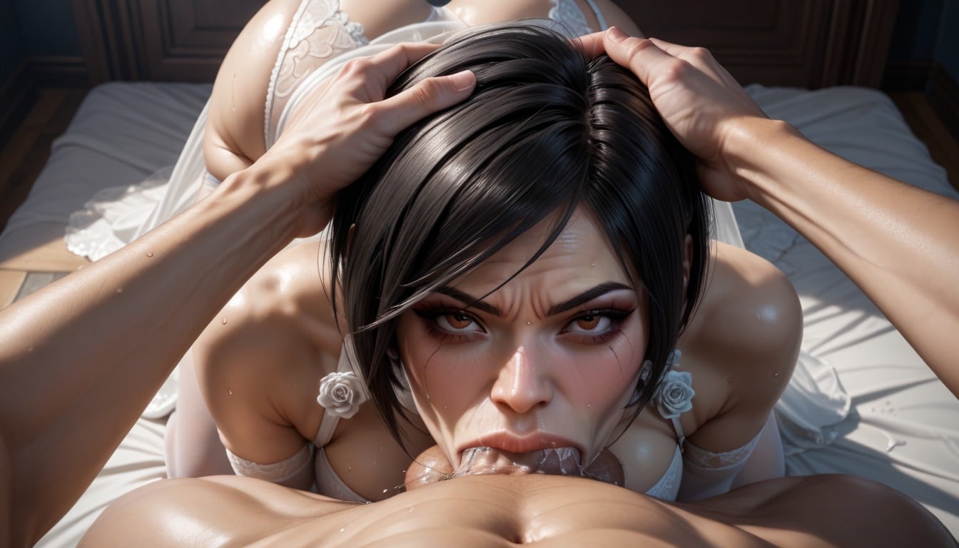 Oiled Body, Throat Fucking, On-all-fours AI Porn