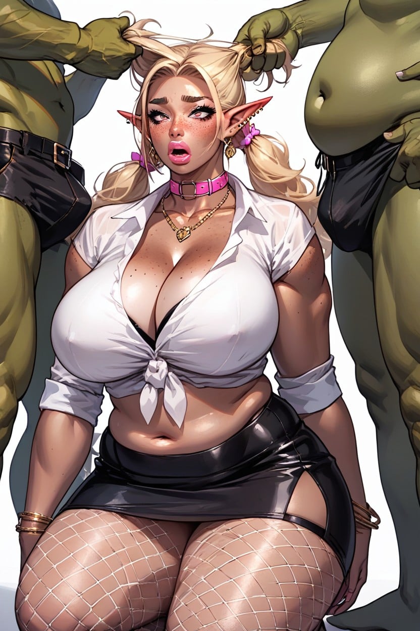 Faceless Orc, Doggystyle Anal, Mage Hentai AI Porn
