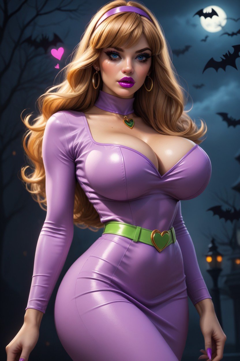 Halloween, Daphne Blake, Looking At Camera AI Porn