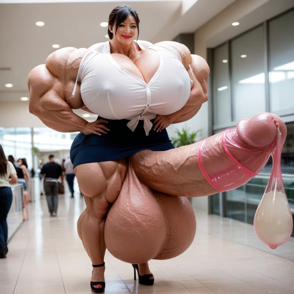 Wearing Condom, Black Eyes, Gigantesco Porno shemale IA