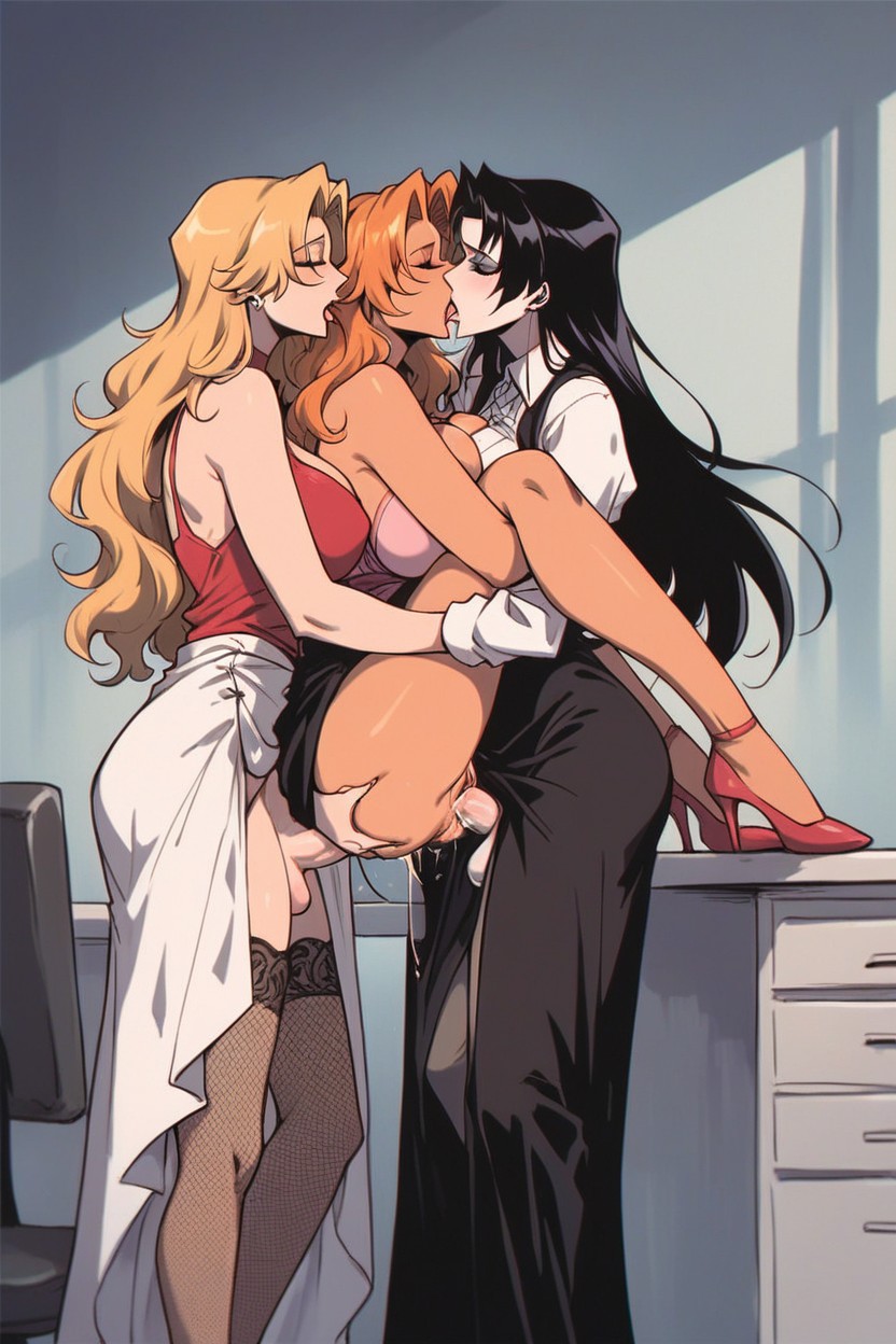 Big Breasts, Dimly Lit, Milf Hentai AI Porn