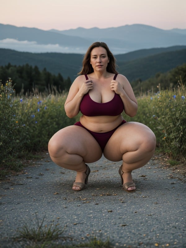 Bbw, Sunny, Extremely Large Ass AI Porn