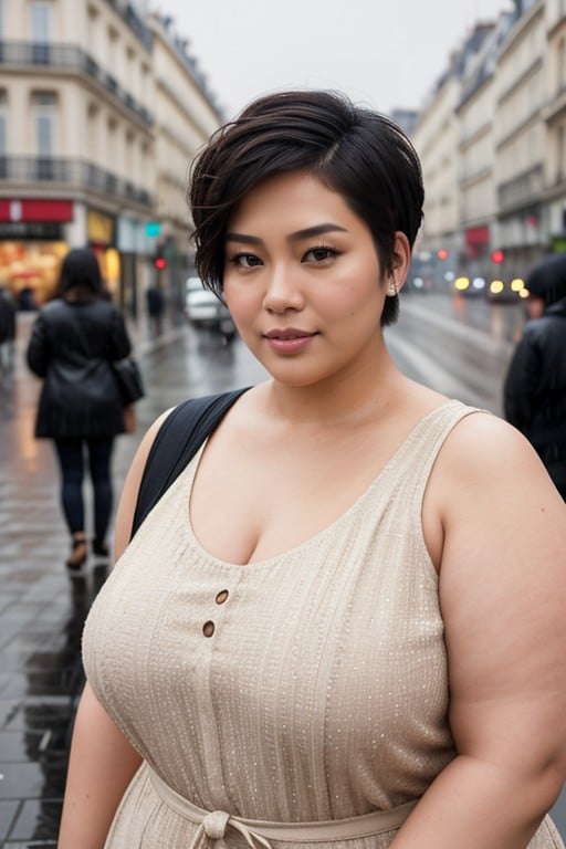 Bbw, Ville Européenne, ThaïlandaisePorno IA Furry