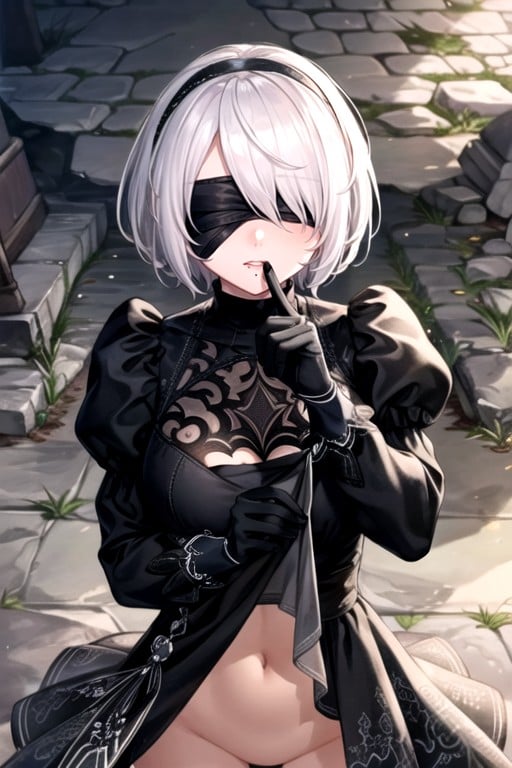 Despindo, Yorha No.2 Type B (nier: Automata) Travesti IA Pornô