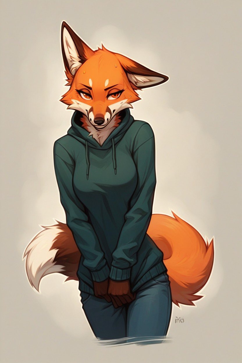 Pullover, Small Ass, Fox AI Porn