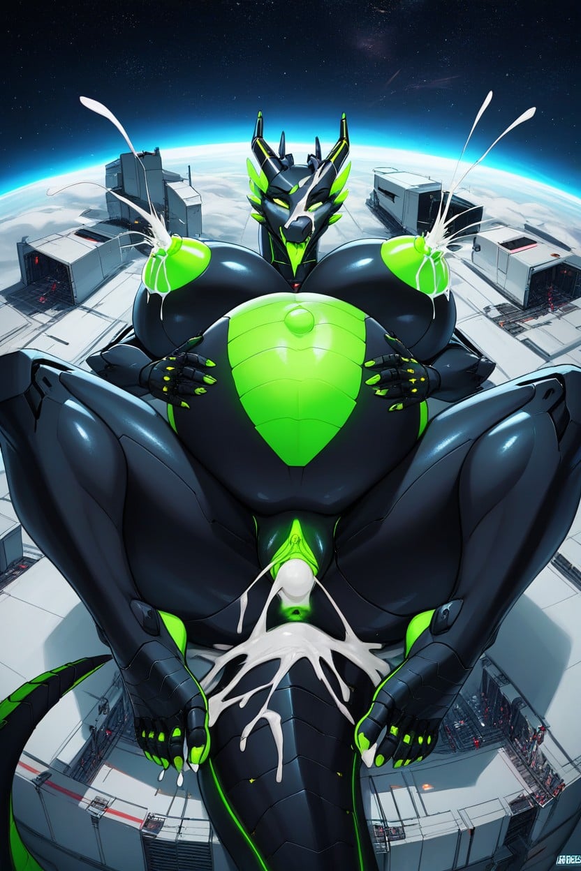 Gigantic, Neon Ass, Humanoid Feet Furry AI Porn