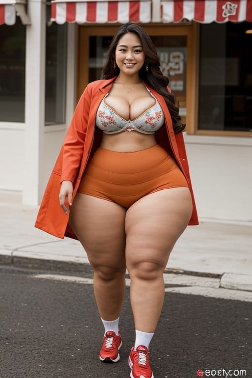 Garota Do Hooters, Bunda Extremamente Grande, Ssbbw Pornografia de IA