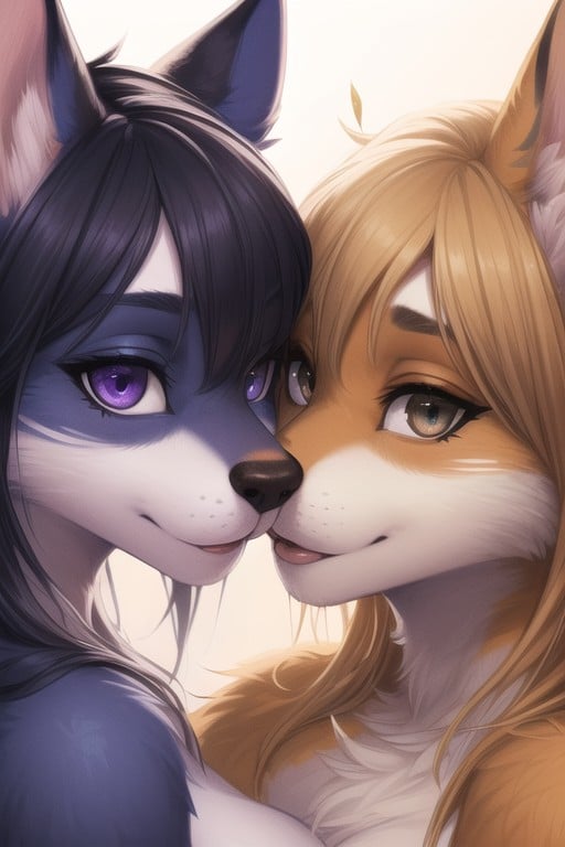 2 People Furry AI Porn