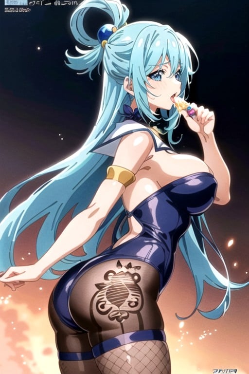 Massive Tits, Full Nelson, Aqua From KonosubaAI黃漫