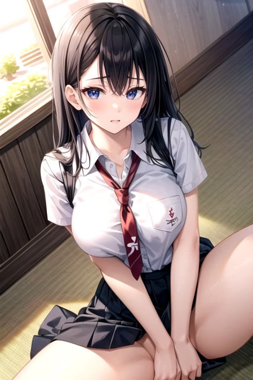 制服, オナニー, 18ヘンタイAIポルノ