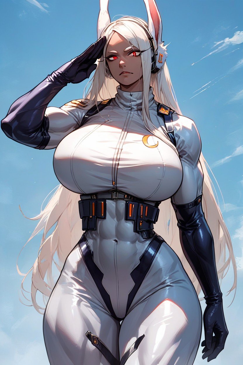 Blank Stare, Latex Gloves, Miruko From Mha AI Porn