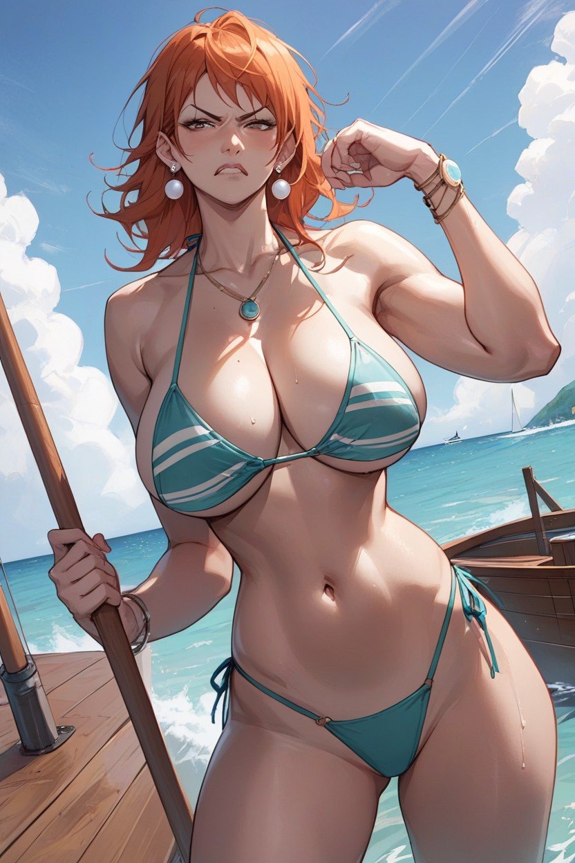 Have A Rod, Asqueada, Nami From OnepiecePorno IA Hentai