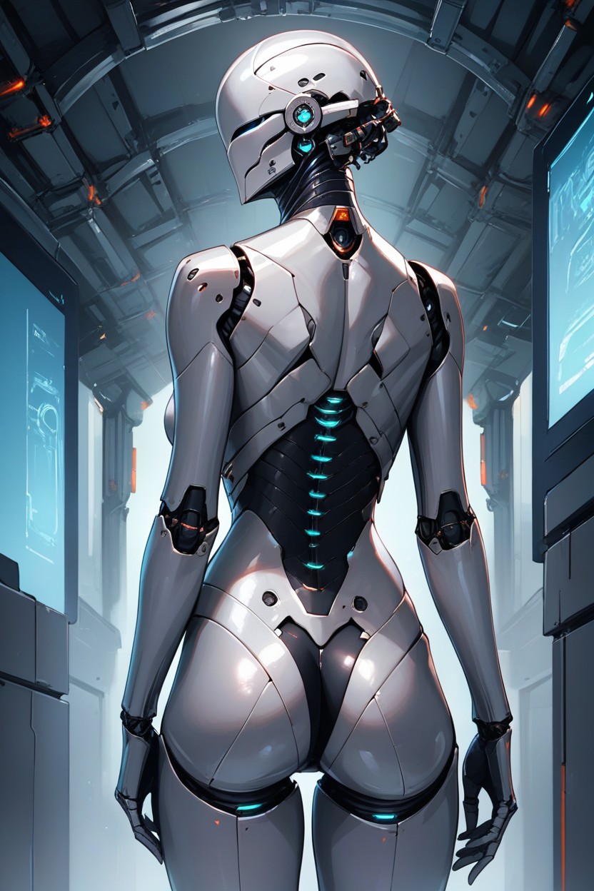 后视图, Silver Body, Robot WomanAI黄漫