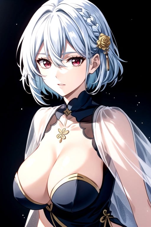 Fondo Simple, Corte Pixie, Sirius (azur Lane)Porno AI