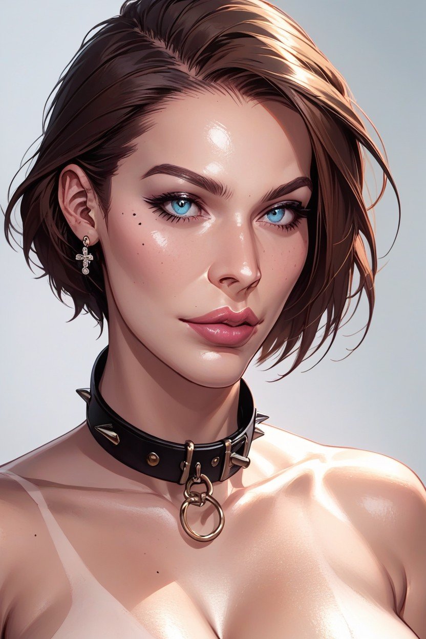 ボリュームライト, Hyperrealistic Drawing Style, Jill ValentineAIポルノ