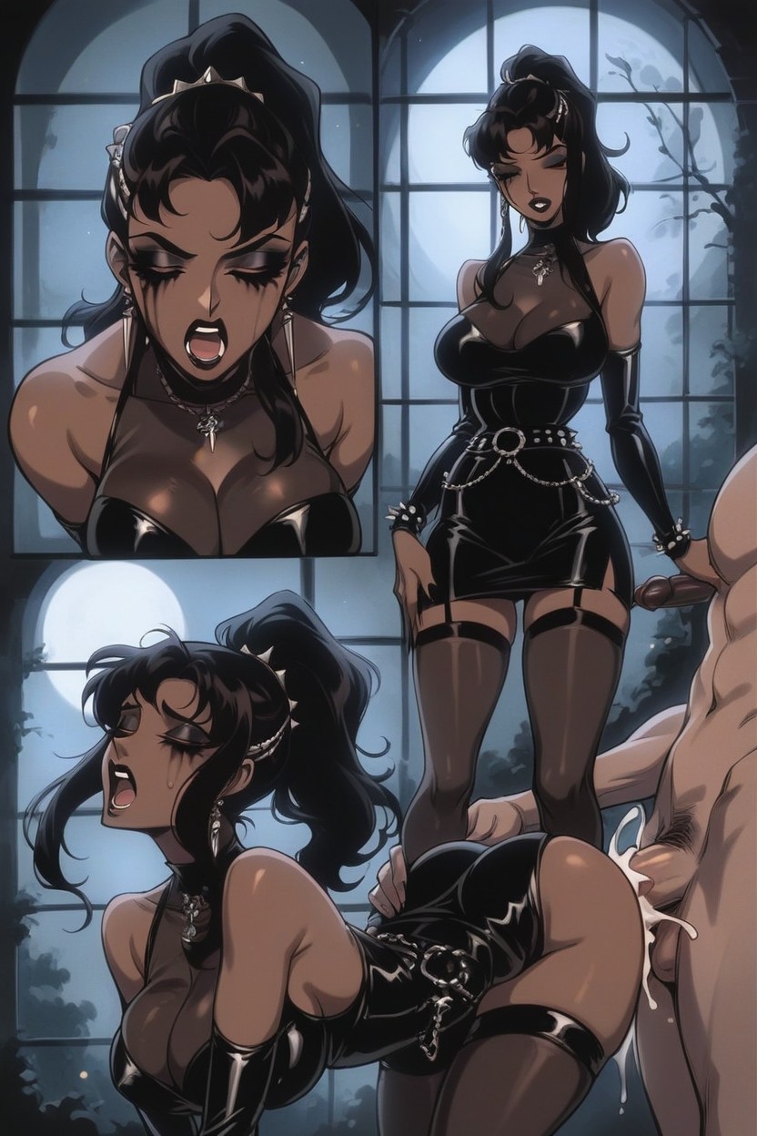 Moonlight, Indian, Sucking Breasts Hentai AI Porn