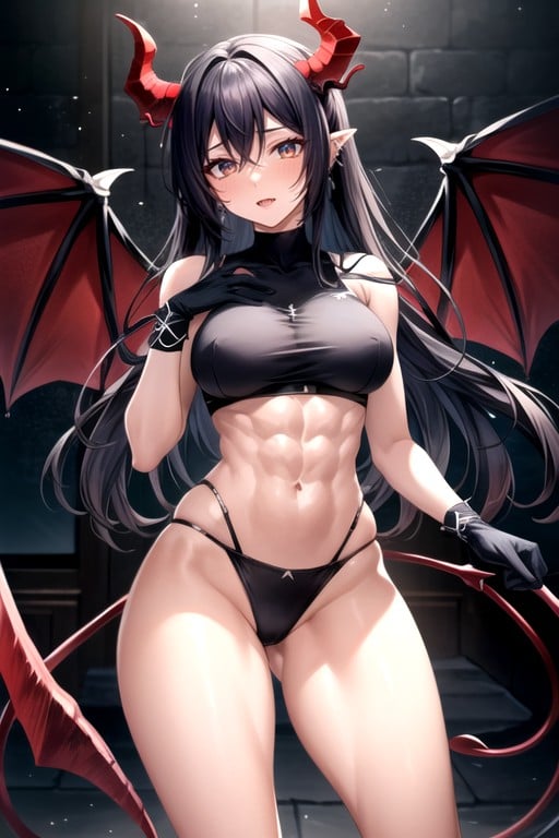 Demon Woman, Devil Tail, Cul ArrondiPorno IA