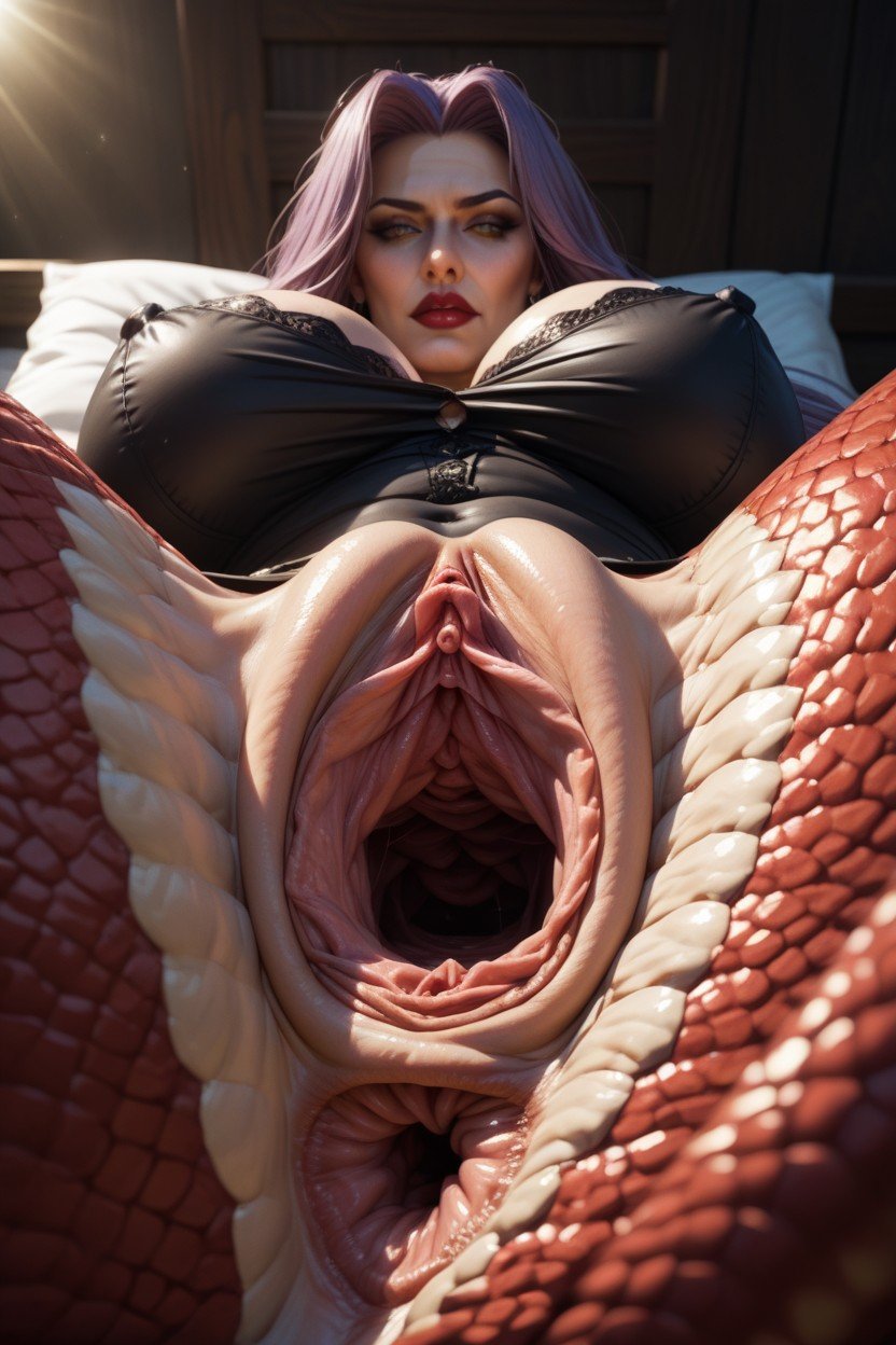 Medusa, Snakeunderbody, Wet VaginaAI黃片