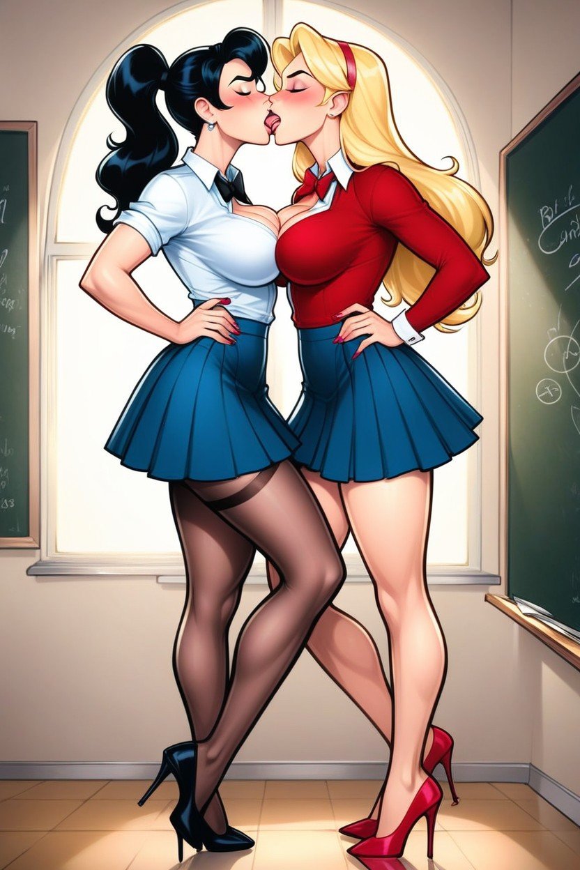 Betty From Archie Comics, Archie Comics, Pechos RedondeadosPorno AI