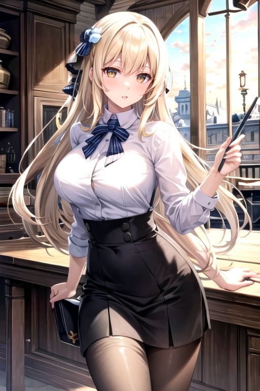 Professor, Aiz Wallenstein (is It Wrong To Try To Pick Up Girls In A Dungeon?) Hentai IA pornografia