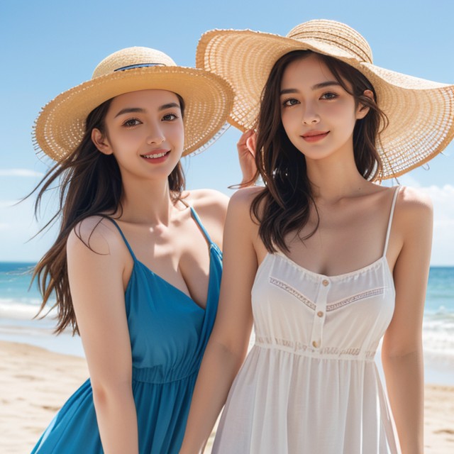 Sun Hat Naked, Sun Hat Sun Dress, マン毛AIポルノ