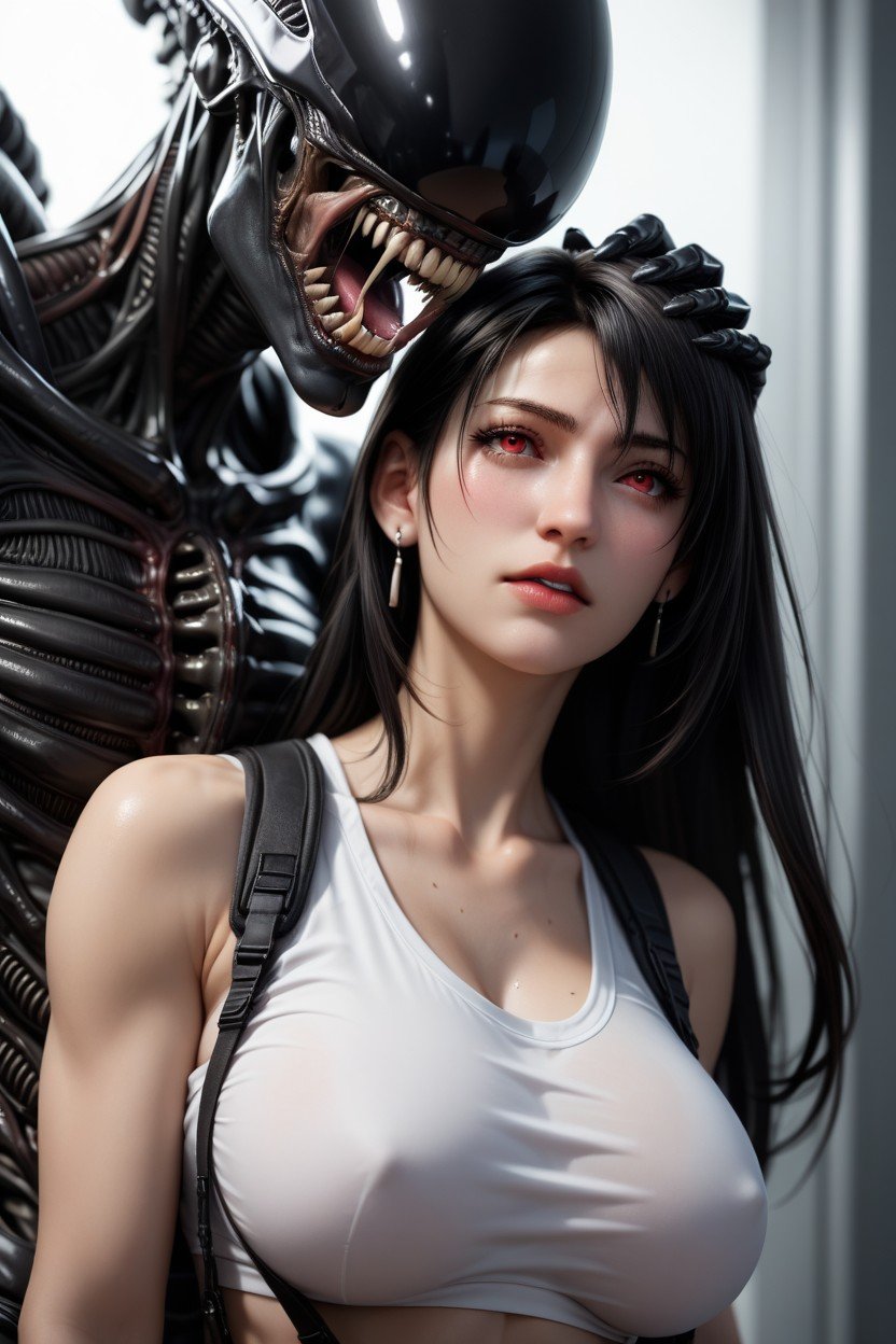 Getting Fucked By A Xenomorph, Tifa LockhartPorno IA