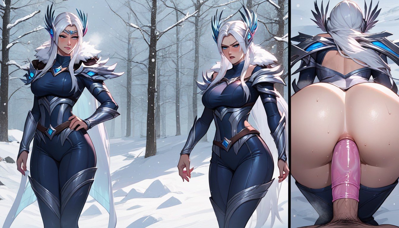 Disgusted, Frostblade Ireliafrom League Of Legends, Fully Clothedfrostblade Irelia AI Porn