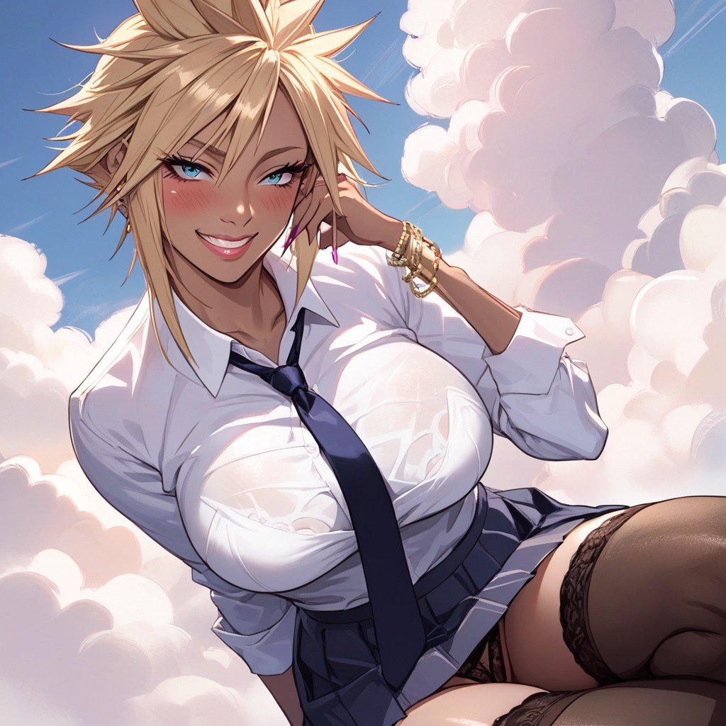 Cloud Has A Vagina, 教室, 制服AIポルノ