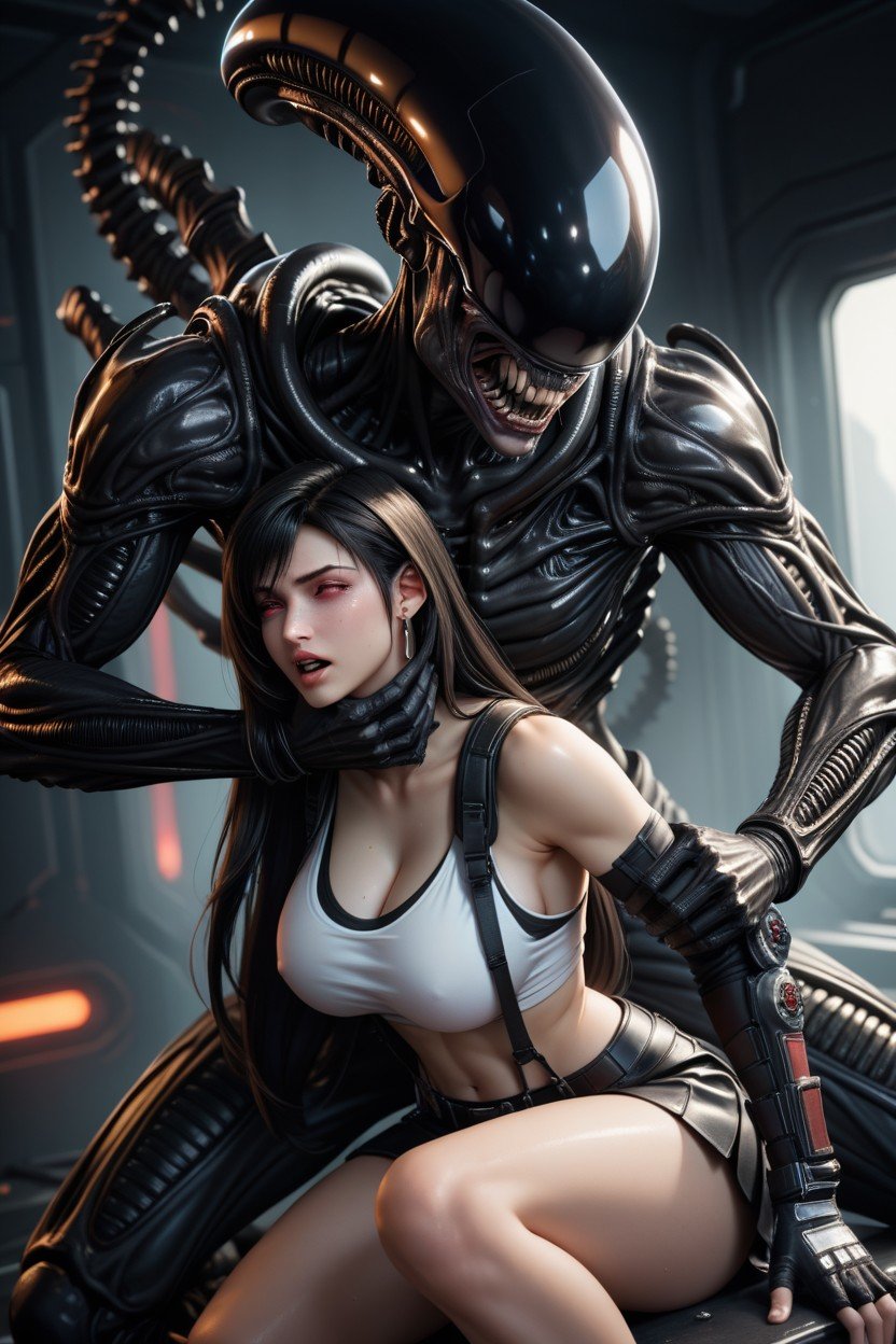 Tifa Lockhart, Getting Fucked By A Xenomorph AI Porn