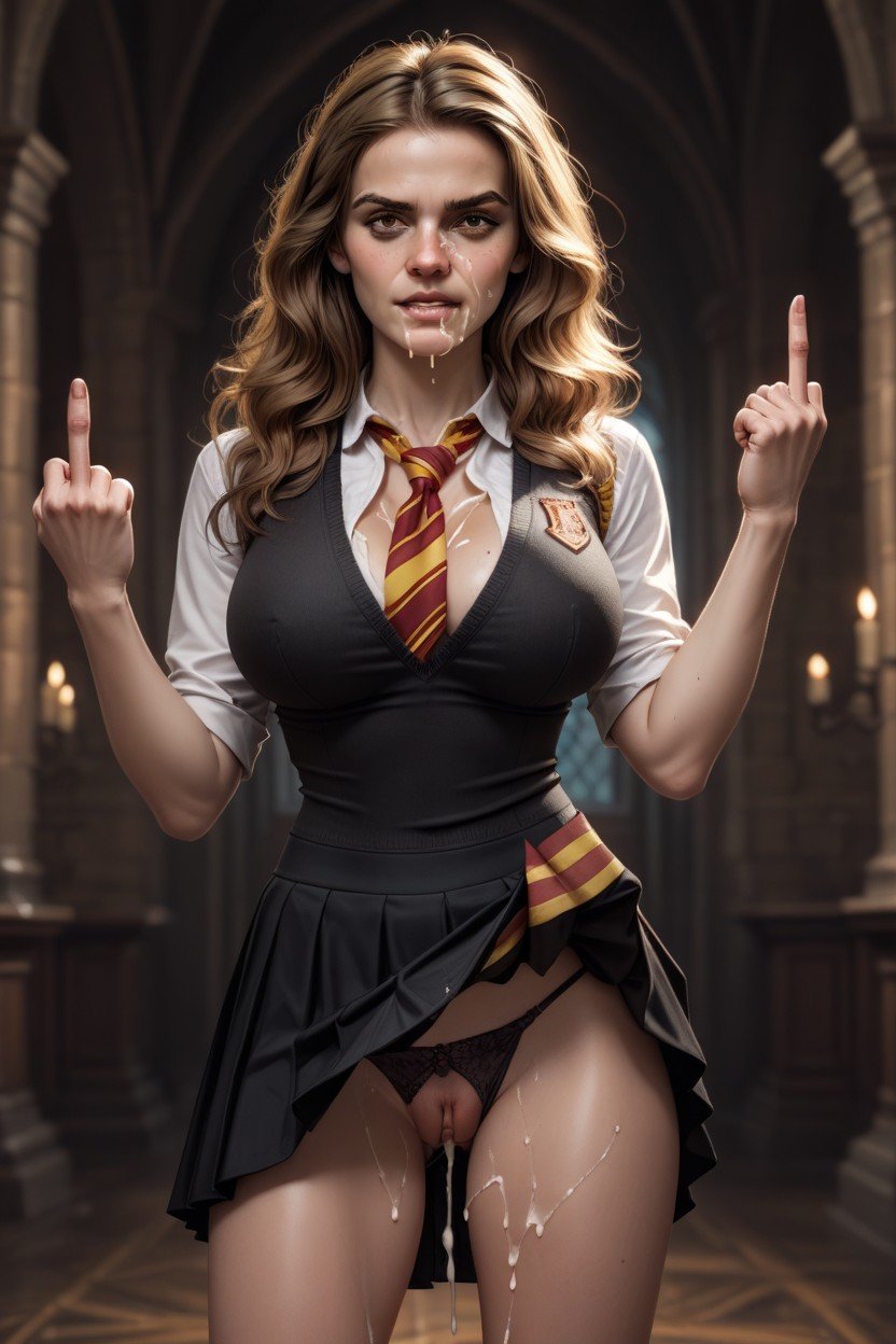 Creampie, Hermione From Harry Potter, Full PussyPorno AI