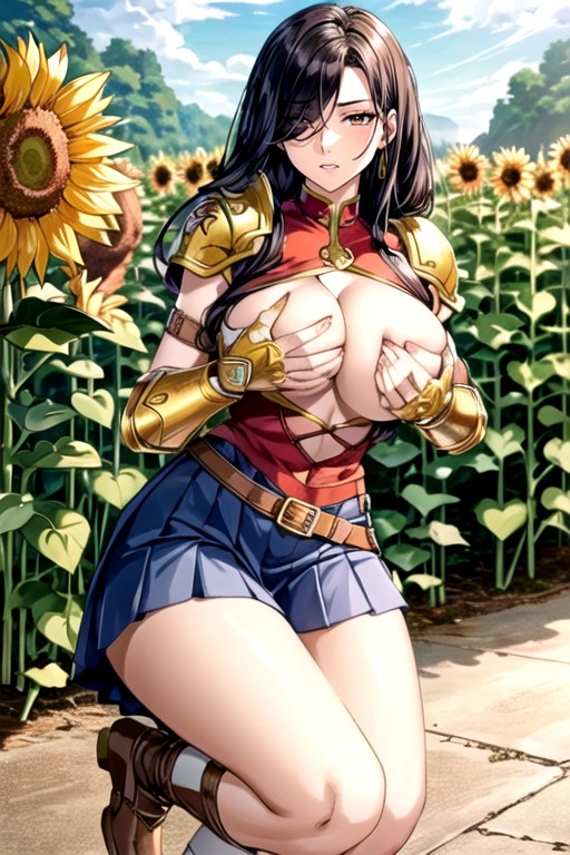 Campo De Girasoles, Pechos Masivos, Erza (fairy Tail)Porno IA de transexuales