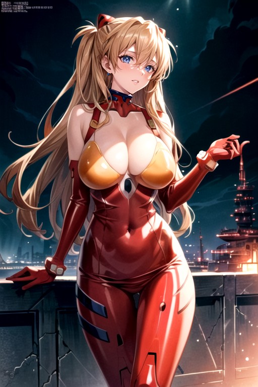 Flowing Bangs, Mature Woman, Thighs Hentai AI Porn