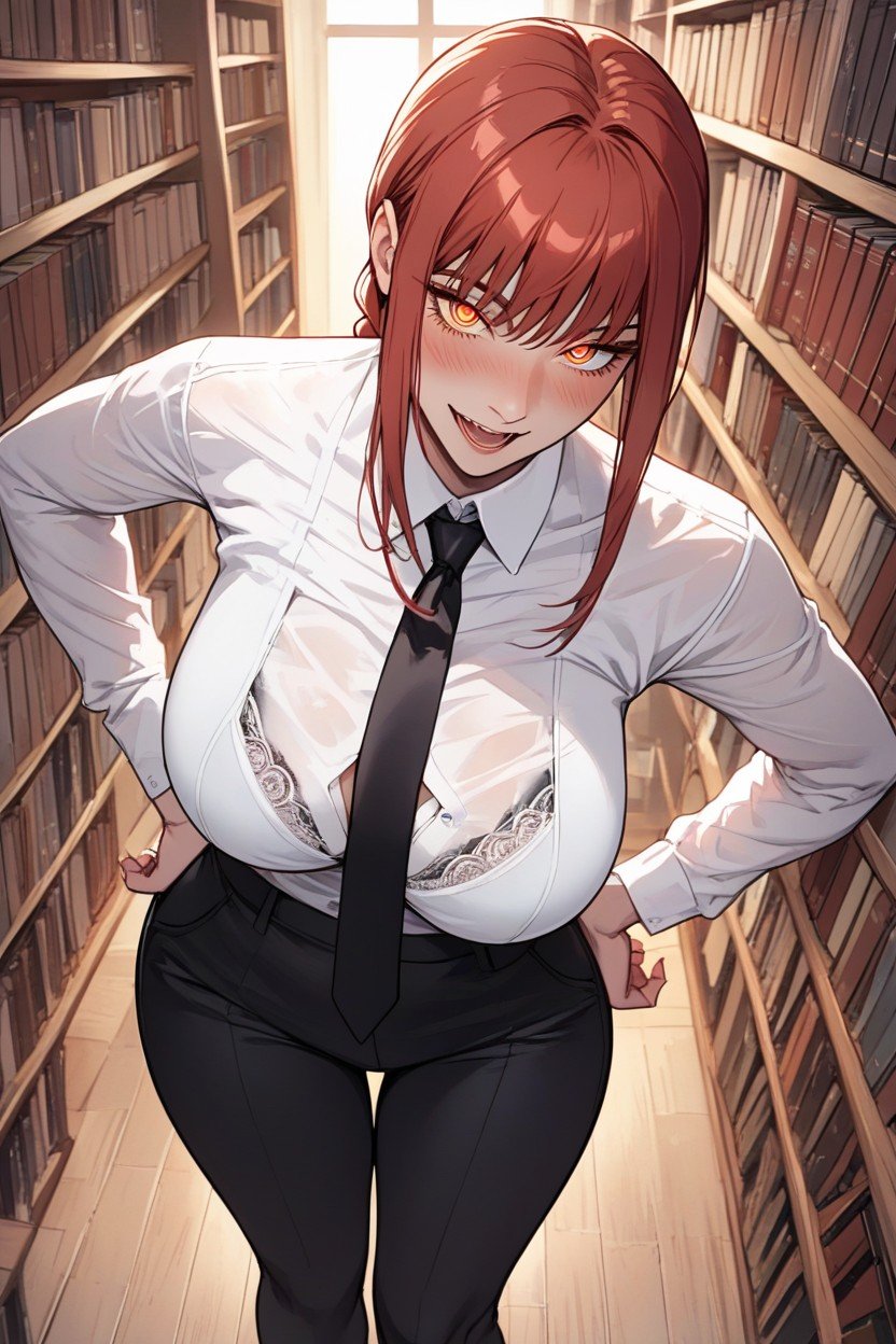 Big Areola, Sutiã, Makimachainsaw Man Hentai IA pornografia