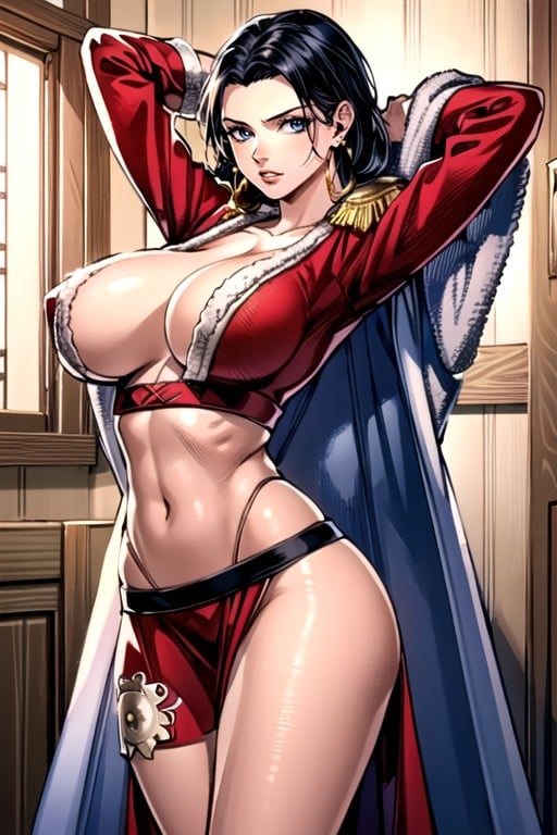 Comic, Underboob, Boa Hancock (one Piece) AI Porn