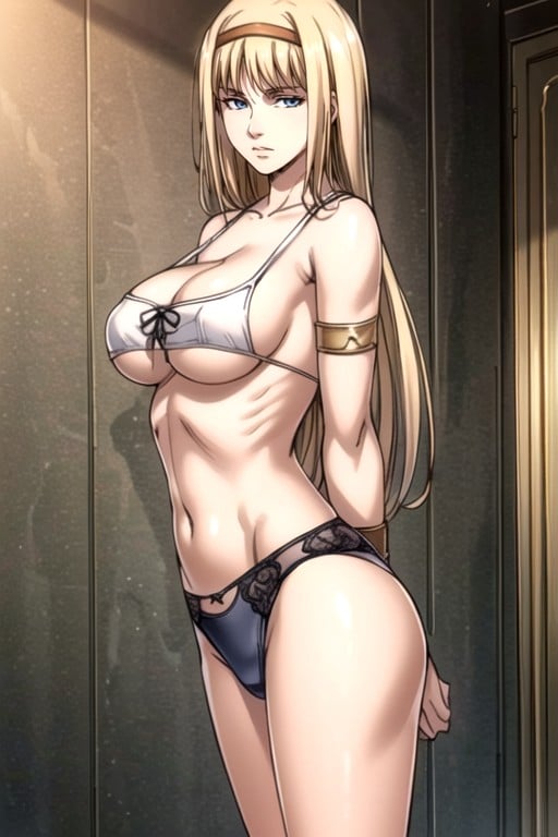 Pecho Inferior Visible, Ymir Fritz (attack On Titan), Tetas De LadoPorno AI