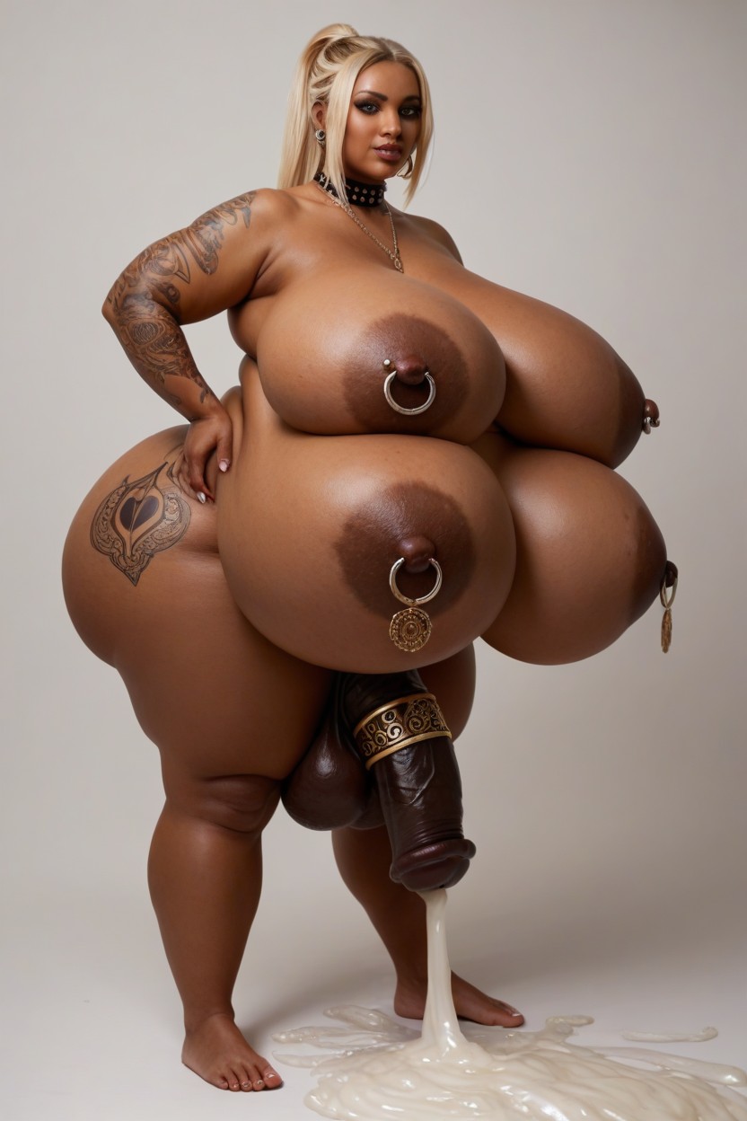 Extra Breast Growth, Obese Legs, Prince Albert Shemale AI Porn