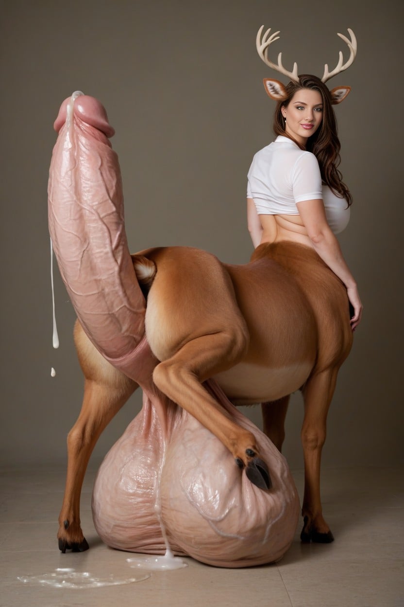 Dripping Cum, Hyper Balls, Precum AI Porn