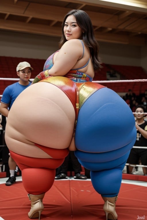 Extremely Large Ass, 20s, Massive Breast Furry AI Porn