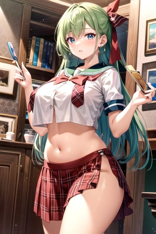 Crop Top, Tina (final Fantasy), Sailor Uniform Shemale AI Porn