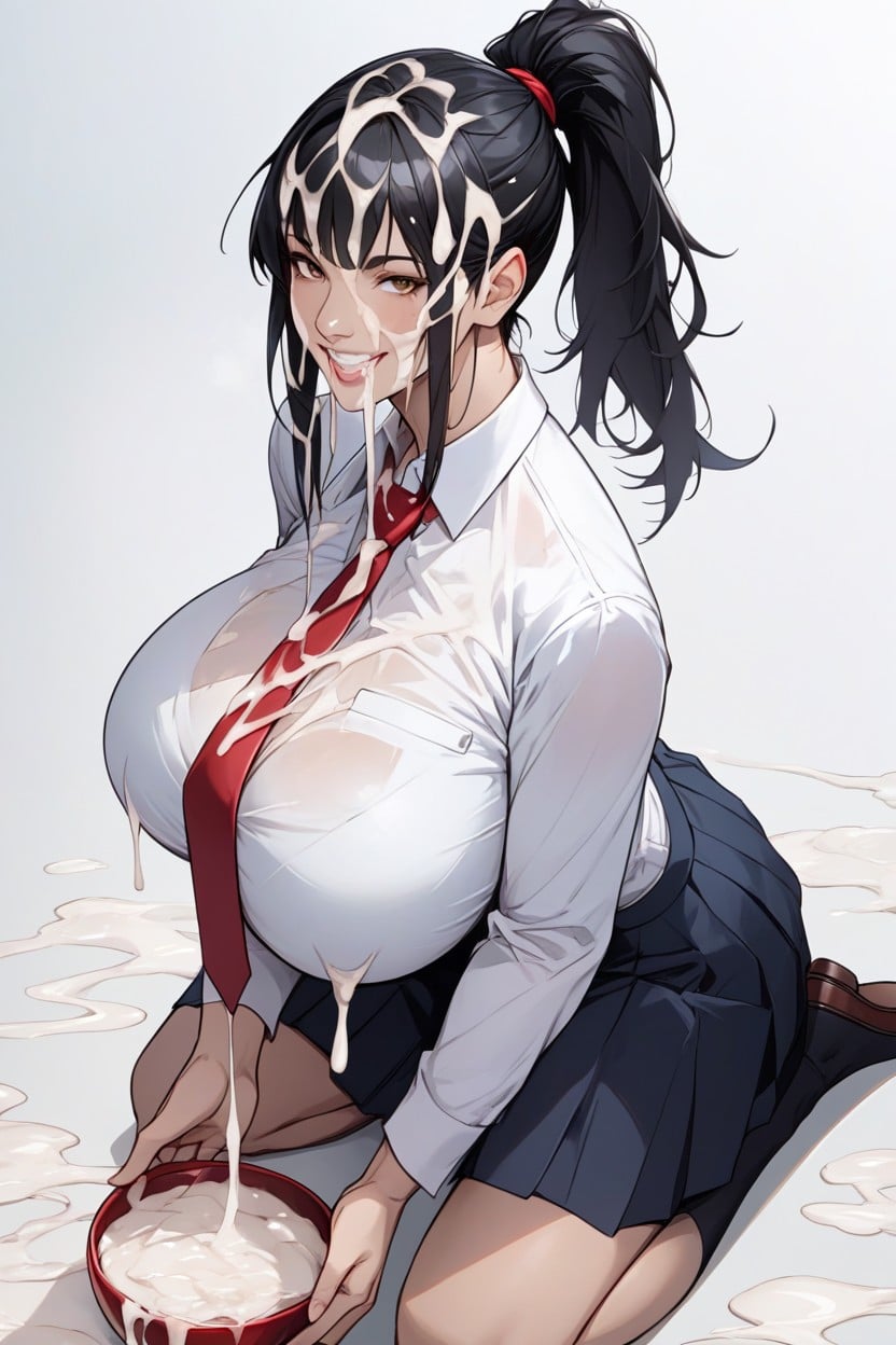 Top Down, Side View, Skinny AI Porn