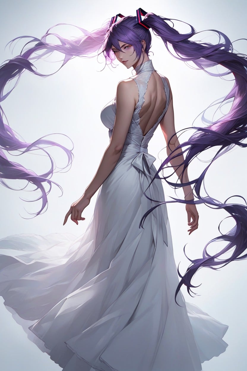 Hair Of Yuzuki Yukari, Realistic, Cinematic Light Hentai IA