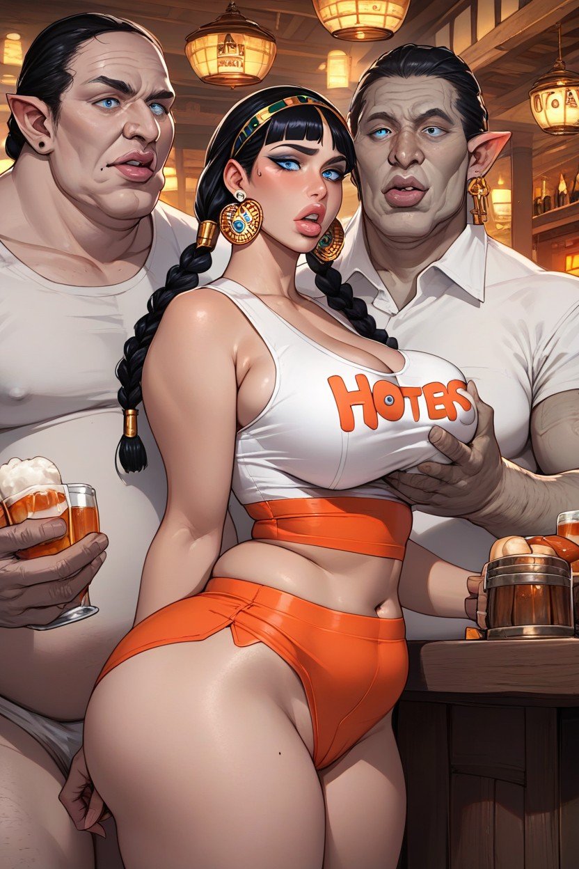 Garota Do Hooters, Ugly Goblin Monster, 18 Pornografia de IA