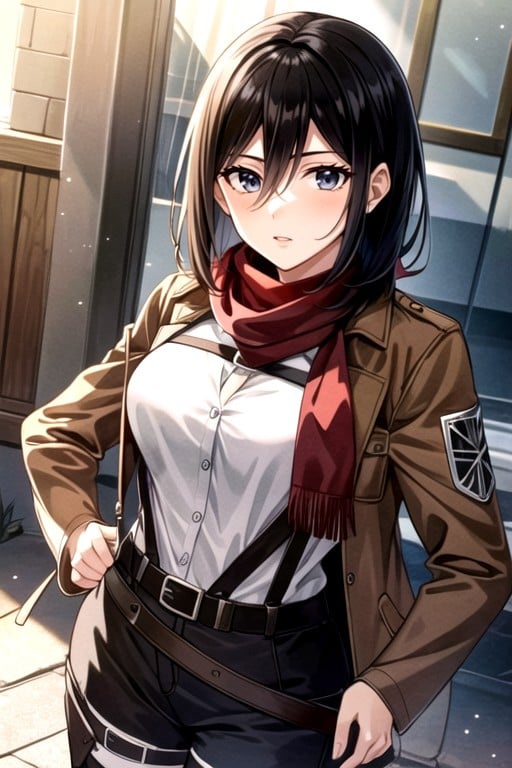 Mikasa Ackerman (attack On Titan)Porno IA