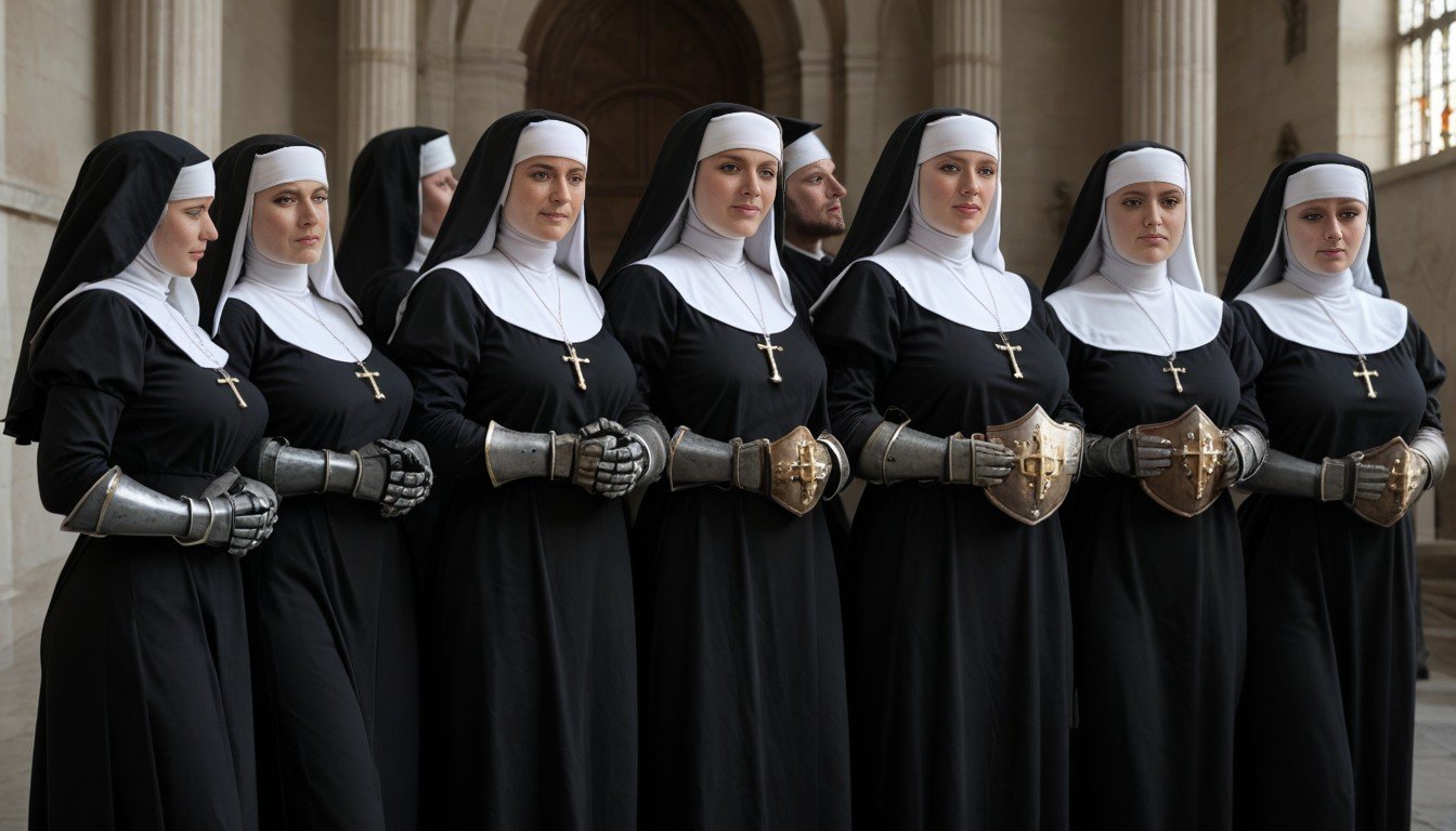 Armor Gloves, 18, Nun AI Porn